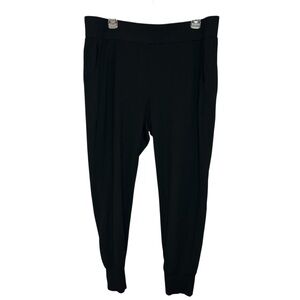 Cabi Black Jogger Pants Women’s XL | Pull-On Stretch Casual Work Travel